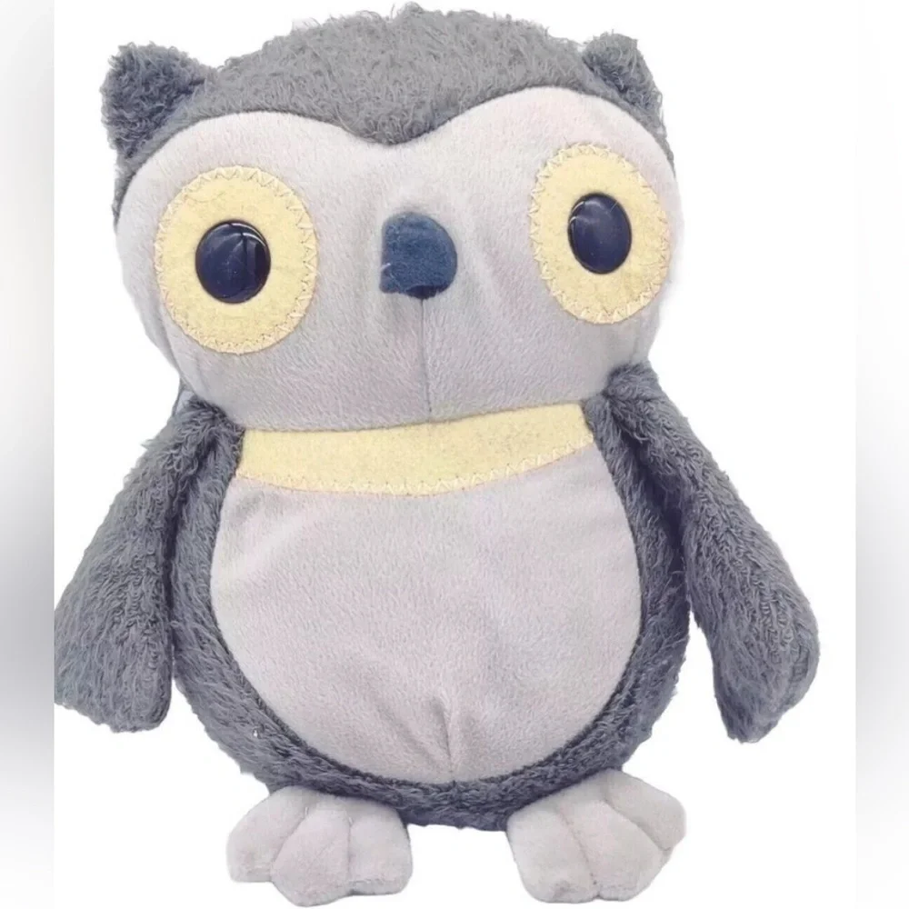 Kohls Cares Aesops Fables Grey Hooty Owl Plush Stuffed Gray 10